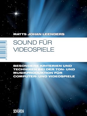 cover image of Sound für Videospiele